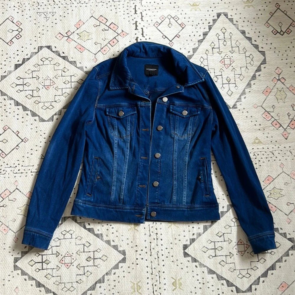 Liverpool Jeans Company women’s jean jacket Sz medium - Picture 1 of 3